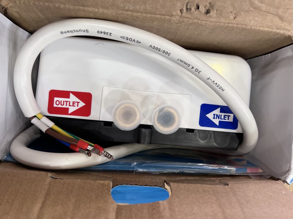 Esquentador elétrico instantâneo Movida 60M  6000W - NOVO
