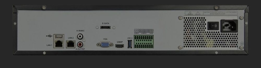 Rejstrator do kamer 64 Kanały 64CH 4K Rejstrator 4K 8MP Monitoring