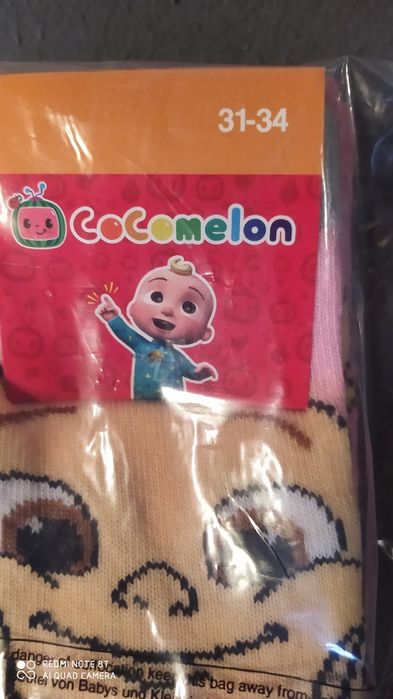 Skarpety cocomelon, dziewczynka, 31-34