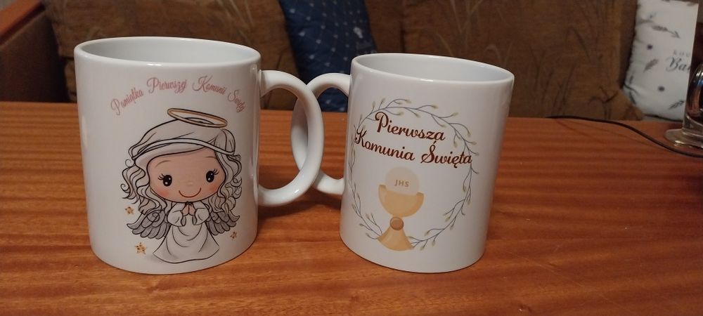 Sprzedam kubki komunijne - idealne na prezent