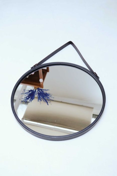 Espelho redondo para pendurar