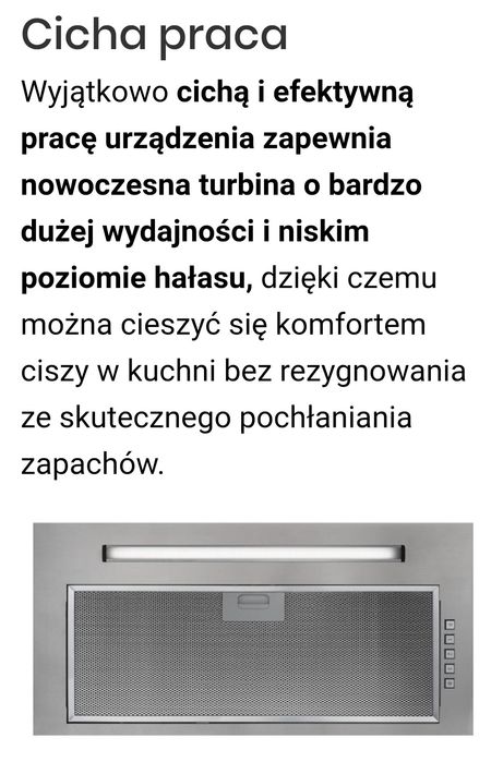 Okap VDB 60 INOX