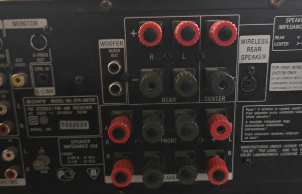 Amplituner Sony SRT-DB725