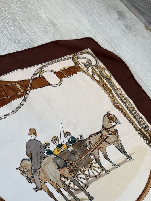 платок шаль Hermes