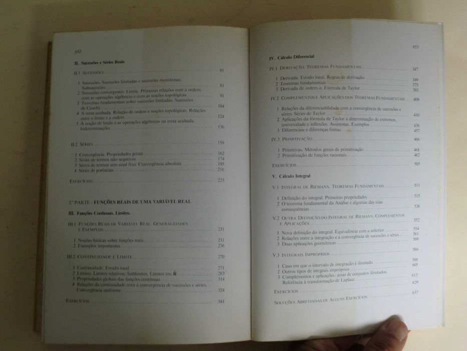 Introdução à Análise Matemática
de J. Campos Ferreira
5ª Edição
