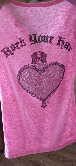 Футболка розовая