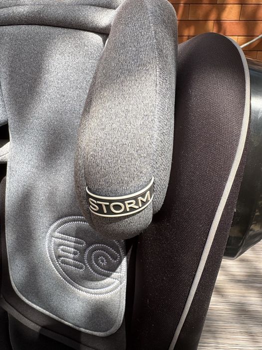 Автокресло El Camino ME 1082 Storm Isofix 15–36 кг (3–12 лет), отличное состояние