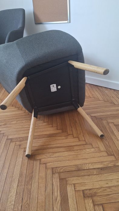 Fotel jysk udsbjerg, szary