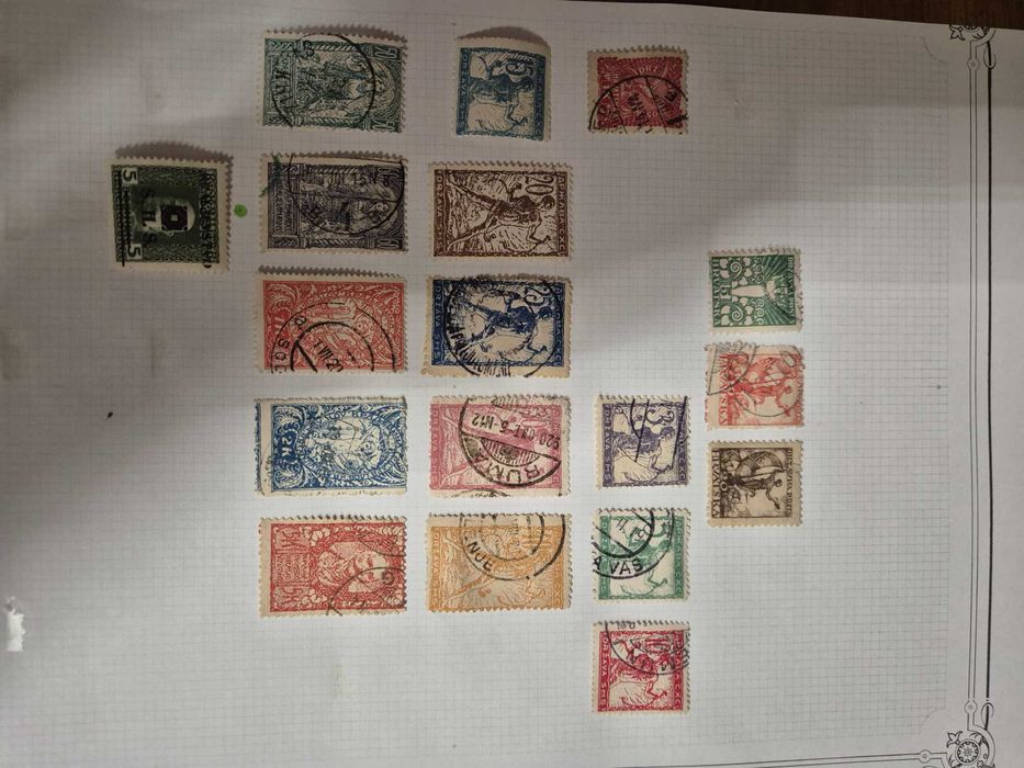 Stare znaczki pocztowe