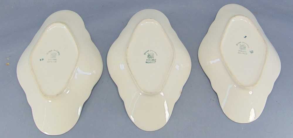 Fajans Włocławek - Półmisek - 3 szt.