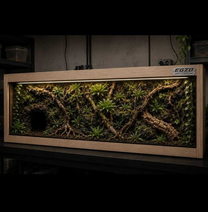 Okazja terrarium dla boa cesarskiego pytona regiusa gekona orzęsionego