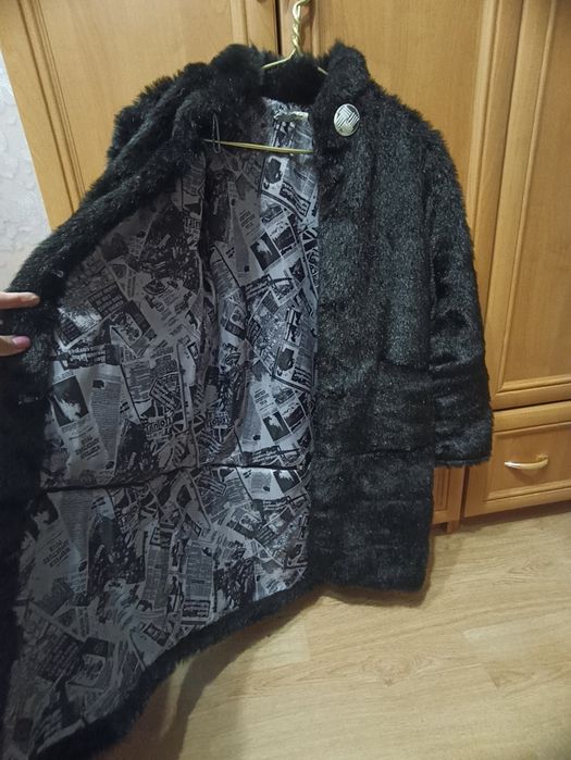 Шуба зі штучного хутра трансформер