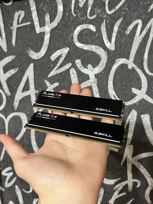 ОЗУ, ГАРАНТІЯ G.Skill DDR5 32gb RAM 6000Mhz Flare X5 Оперативна памʼять | ПРИСУТНЯ ГАРАНТІЯ!