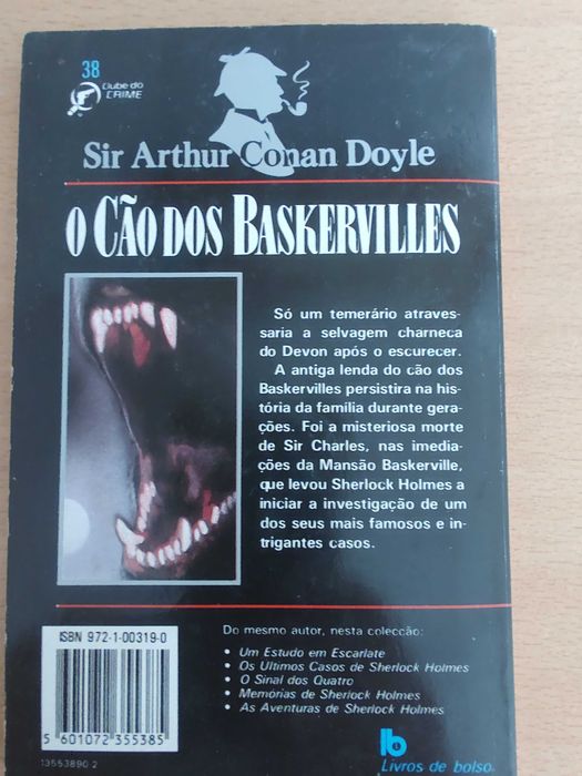 Livro O cão dos Baskervilles