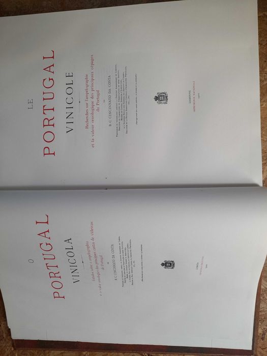 Livro RARO O Portugal Vinícola