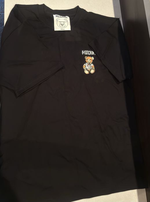 Moschino tshirt xxl czarny