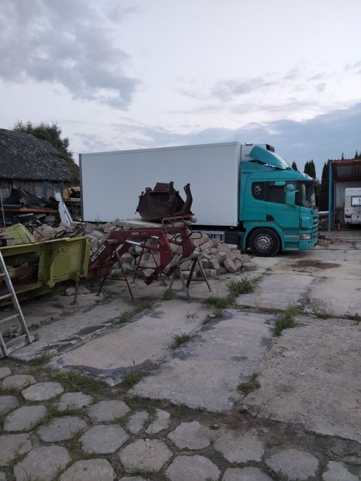 Zabudowa kontener izoterma chłodnia agregat