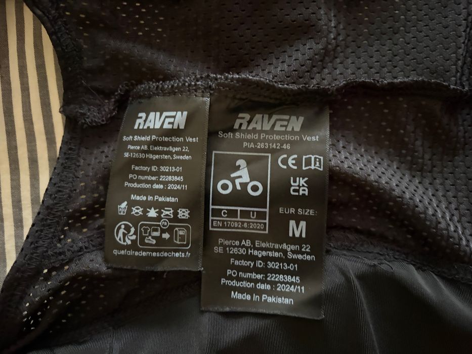 Мото захист тіла панцир Raven Soft Shield Protective Vest (М)