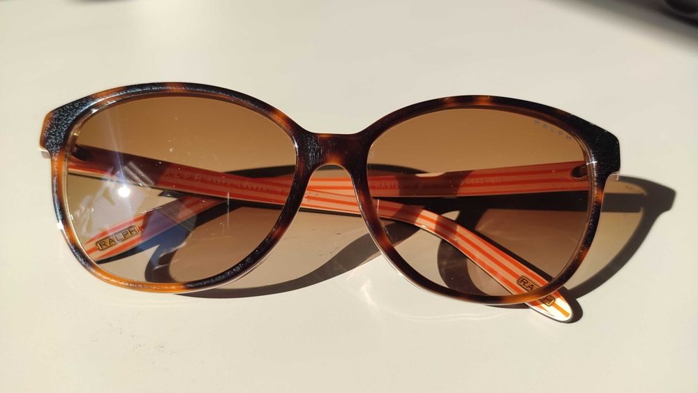Okulary przeciwsłoneczne Ralph Lauren + twarde etui RL