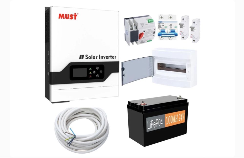 Продам бу Гибридный инвертор 3,2 кВт 24 В Must PV18-3224VPM II (MPPT)