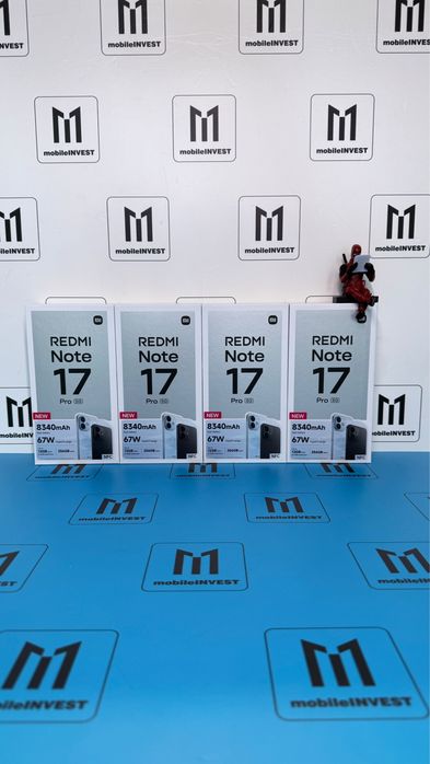 Xiaomi Redmi Note 17 Pro 5G 6/256GB Black Purple Sky Blue AMOLED 120Hz 8340mAh NFC Sklep Zabrze/Ustroń Polska dystrybucja nowe zaplombowane