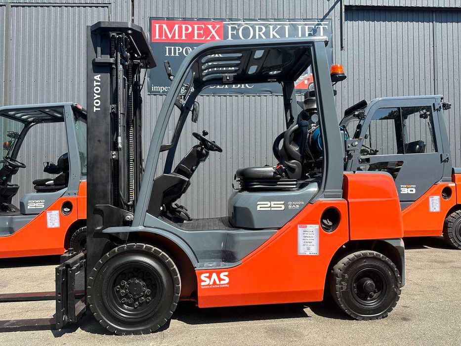 Навантажувач газ-бензиновий TOYOTA 2.5т, 2018рік, погрузчик Тойота