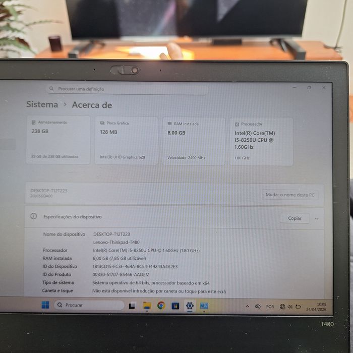 Lenovo Thinkpad T480