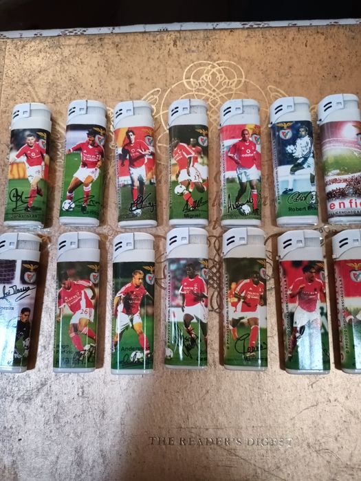 Para coleccionadores de artigos do Benfica