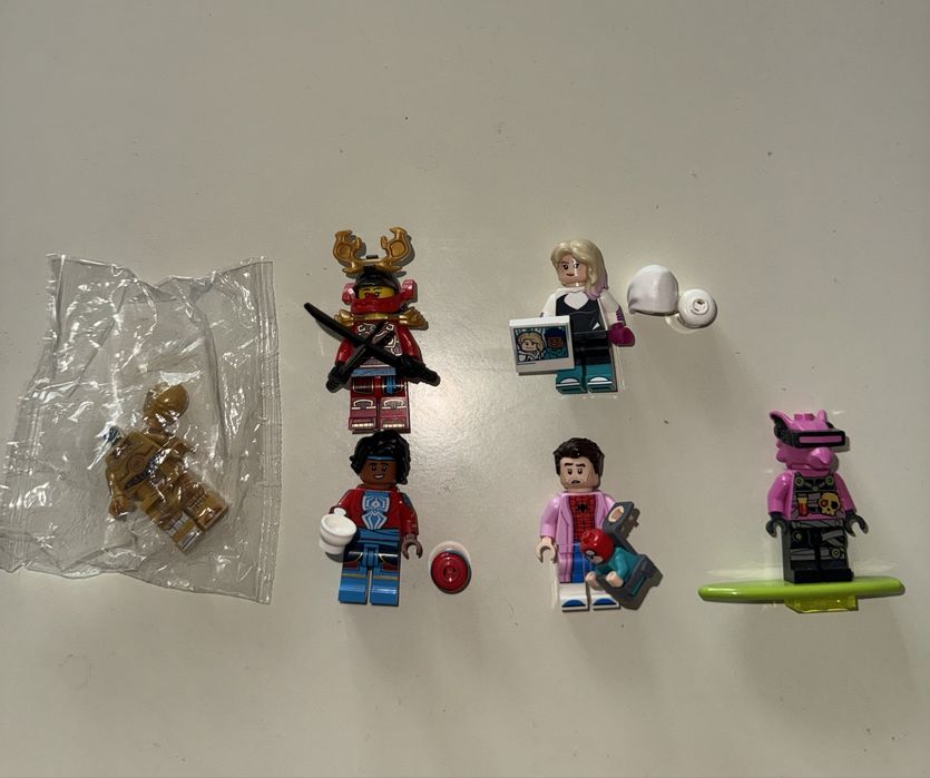 Мініфугрки лего ніндзяго NINJAGO, Marvel, Star Wars