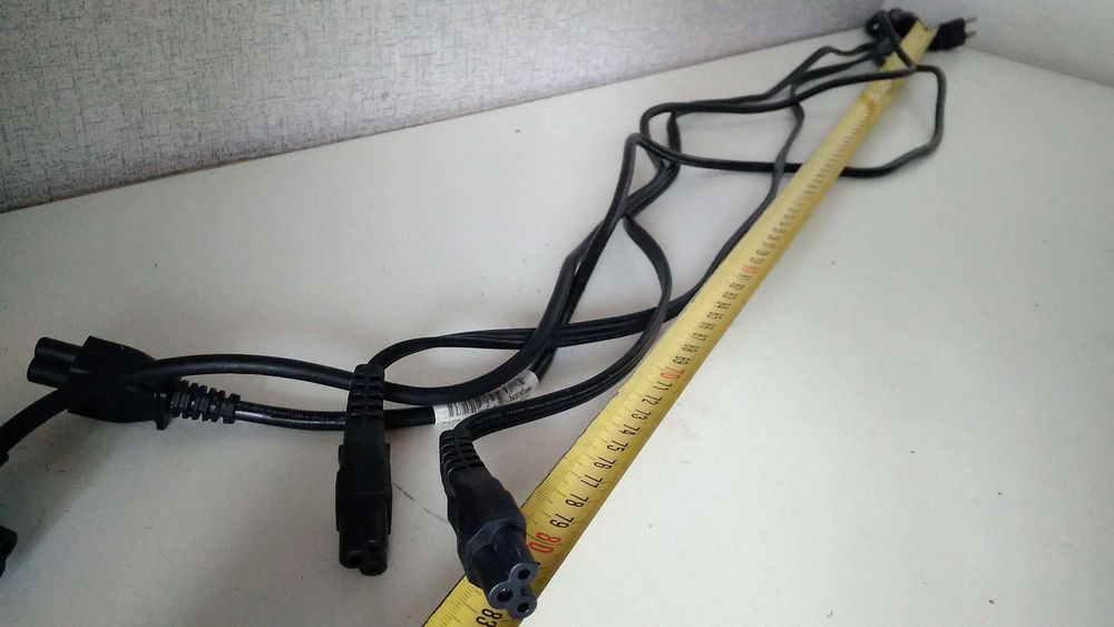 Кабель PC-186-ML12 IEC-C5  ШВВП ПВС довжина 0.8м 3*0.75мм 0.824 18AWG