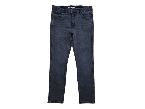 WRANGLER Larston Spodnie Jeans Szare Męskie r. 34/32