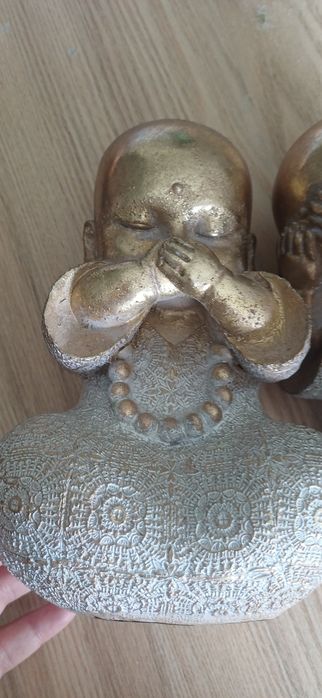 2 budas decorativos