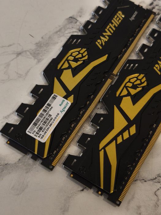 Оперативная память kingston fury, ssd диски 1TB, hdd диски 2TB