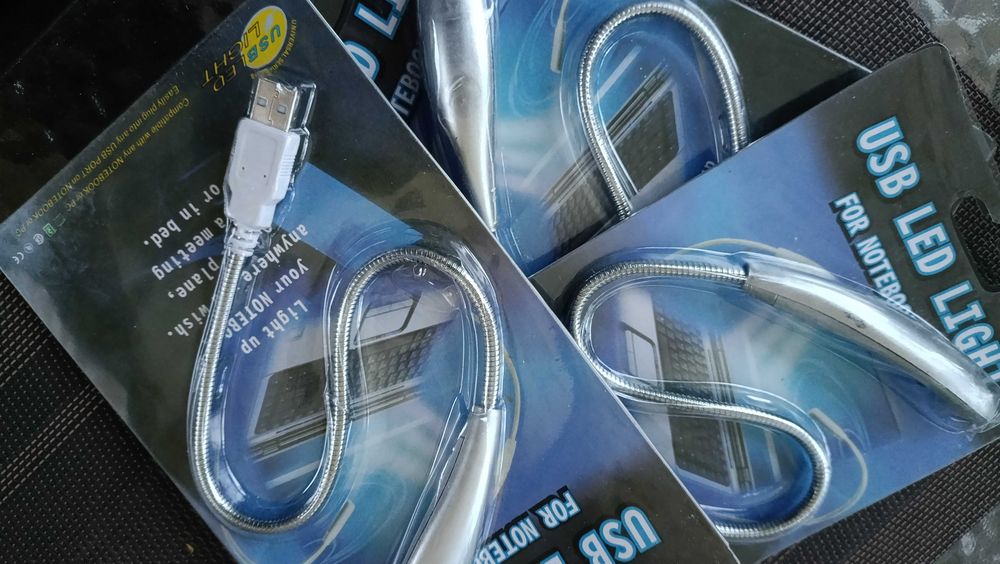 USB LED лампа гнучка для ноутбука