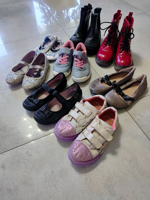 Buty dla dziewczynki 29 BROKATOWE