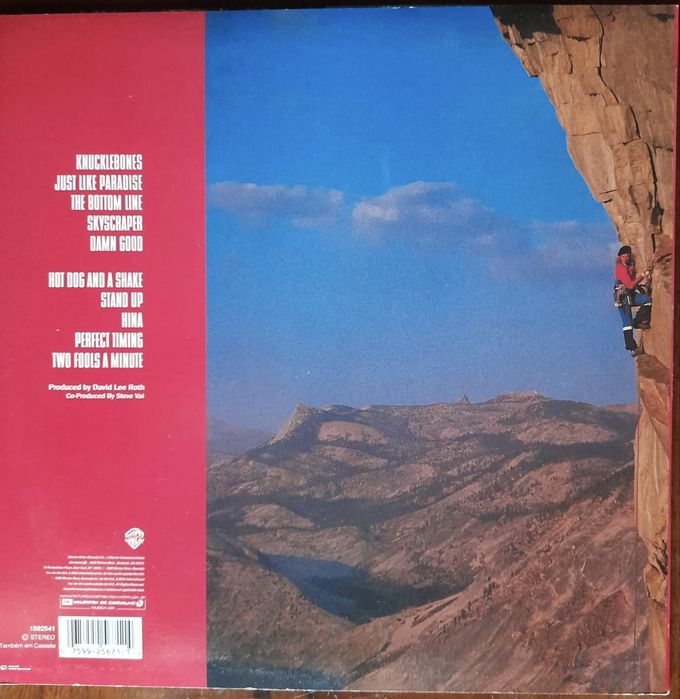 Vinil / Lp - David Lee Roth - album Skyscraper 1988