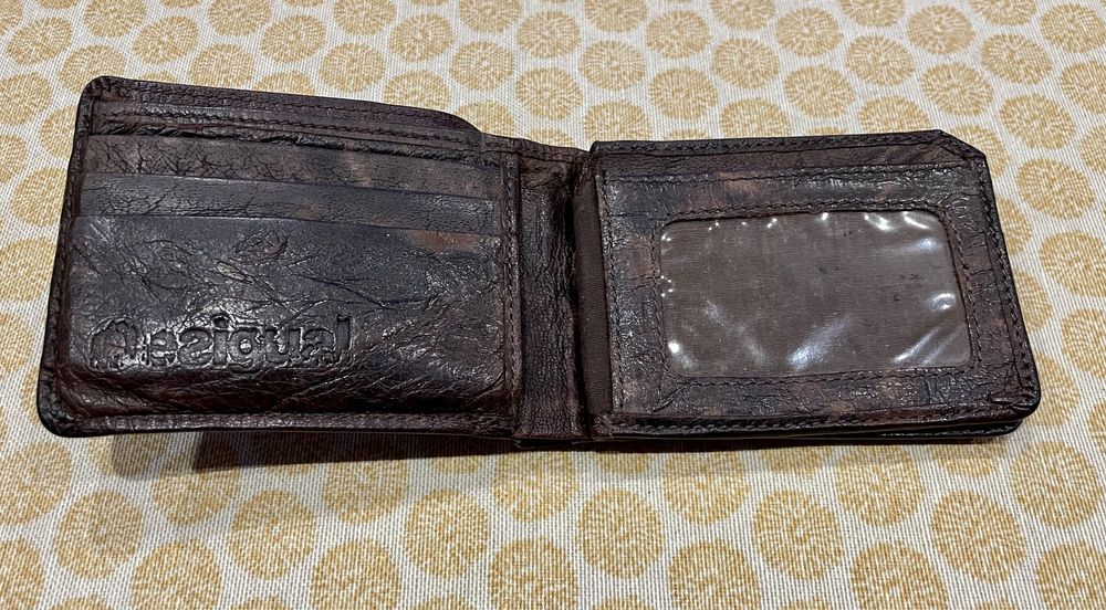 Carteira de Homem de pele