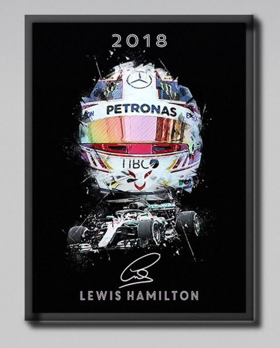 F1 Quadros Lewis Hamilton Lindissimos