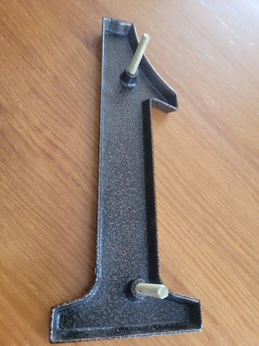 Cyfra 1 (jeden) na dom/ numer domu