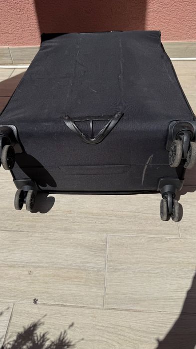 Продаж валізи Samsonite, чорний колір , текстиль