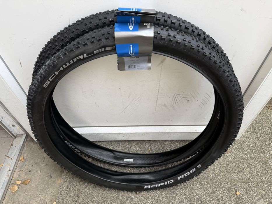 Dwie opony rowerowe Schwalbe Rapid Rob 27,5” x 2,25” (57-584)