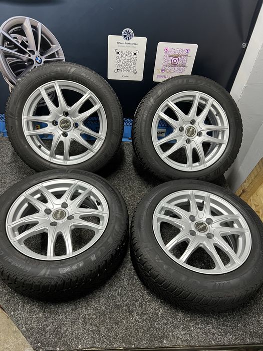 Диски з шинами R16 4/108 Et20 195/60R16 Peugeot,208,2008,308,3008,508