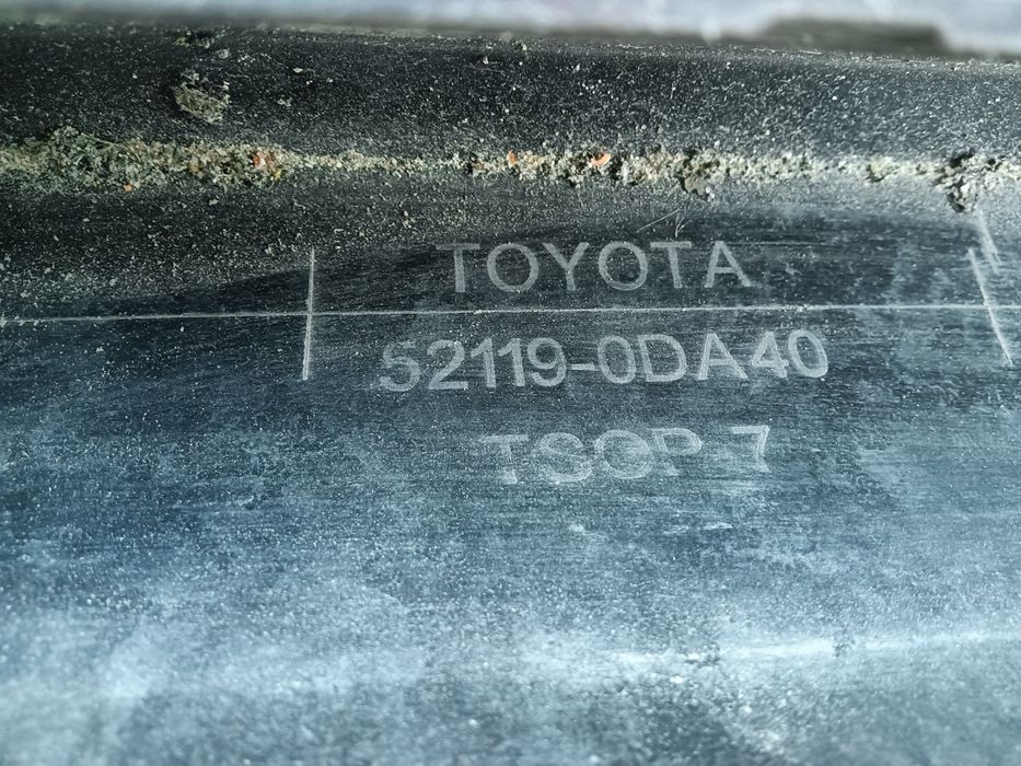 Parachoques Toyota Yaris para choques 2017