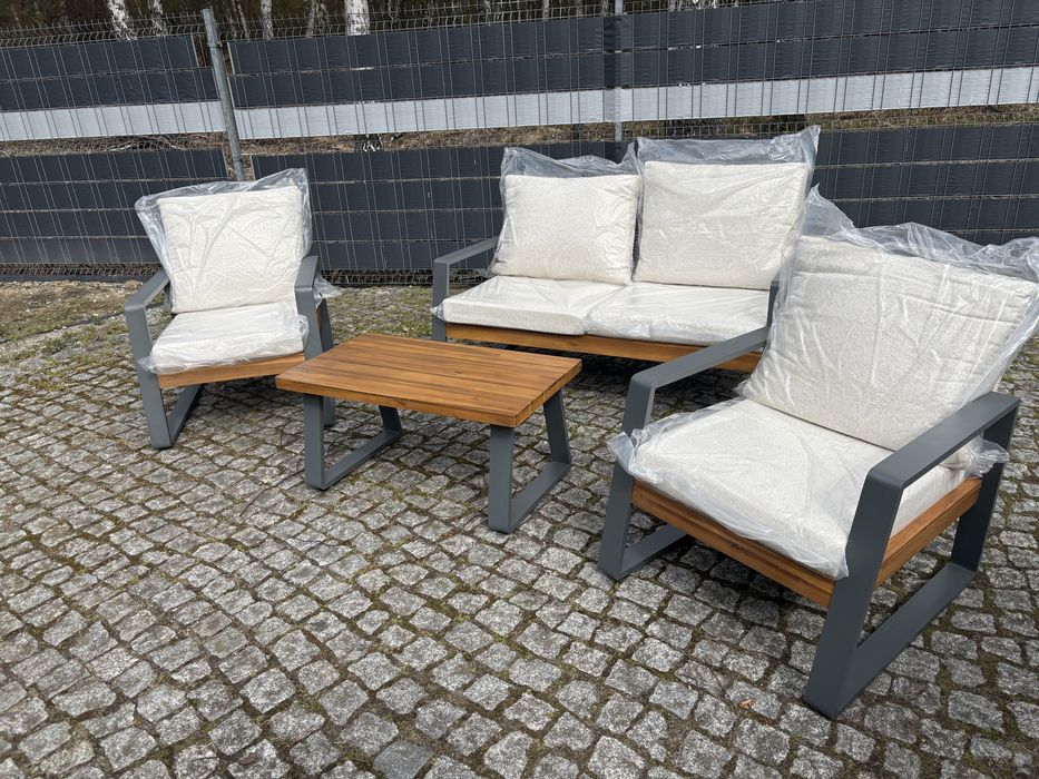 Komplet ogrodowy na taras balkon