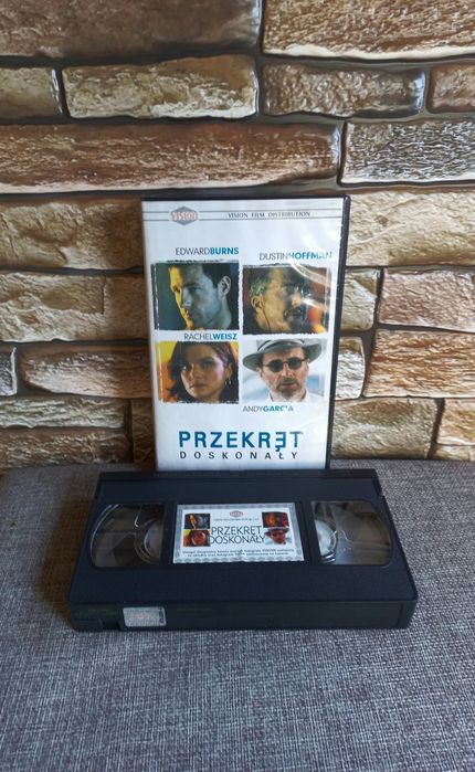 Kasety vhs wideo.  Przekręt Doskonały VHS.  Bdb stan.
