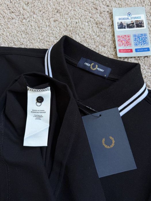 Лонгслів Fred Perry (поло з довгими рукавами)