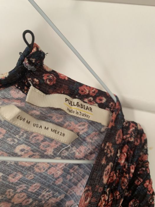 Túnica manga comprida floral Pull & Bear 38