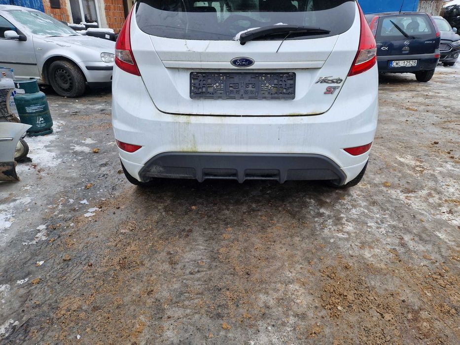 ford FIESTA MK7 hb 3d zderzak tył ST lakier H9