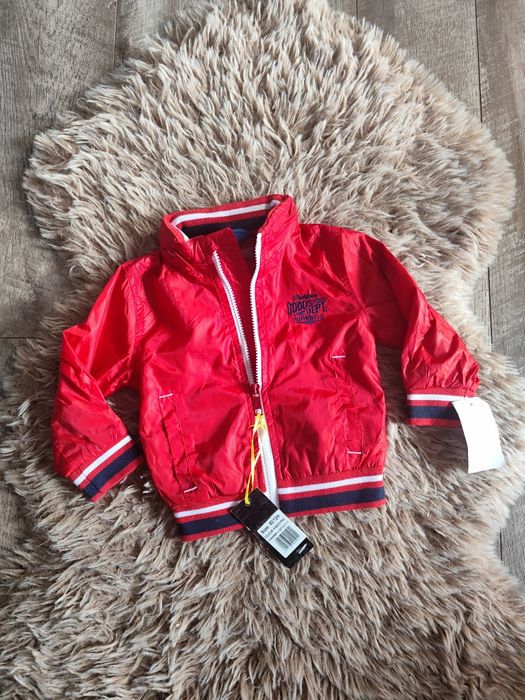 Wiosenna kurteczka z chowanym kapturem r. 80