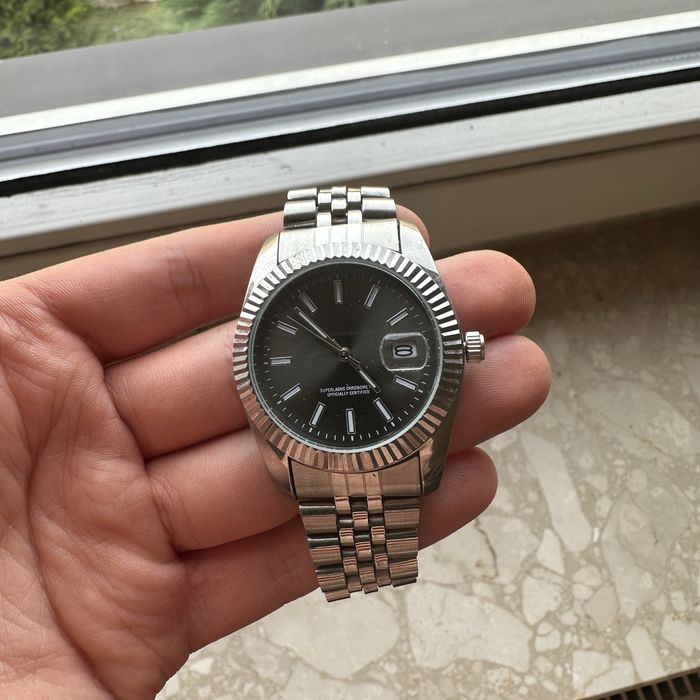 Zegarek Męski Datejust Srebrny 40mm